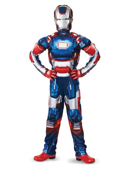 iron man  patriot classic muscle costume partybellcom