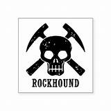 Rockhound Sticker Width Favorite sketch template