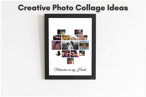 simple  creative photo collage ideas