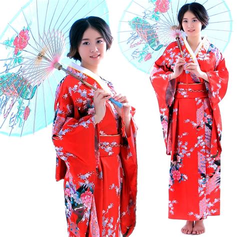 Sexy Rayon Floral Japanese Kimono Vintage Yukata Haori Costume Retro