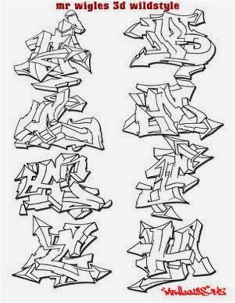 graffiti creator styles graffiti alphabet wildstyle