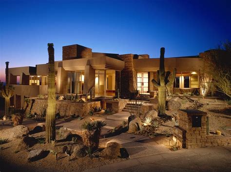 arizona house love  landscape lighting modern desert desert oasis desert house plans