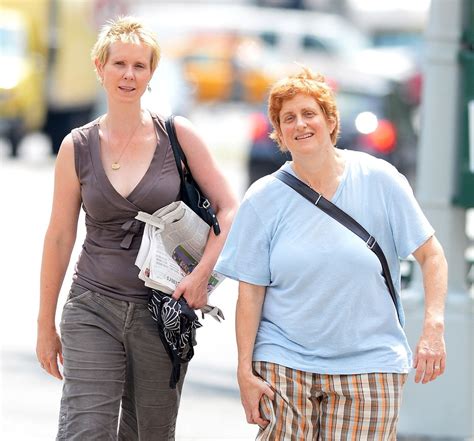 Sex And The City Actress Cynthia Nixon Is Seen Out With