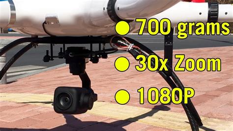 lightweight  optical zoom camera  drone youtube