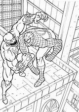 Venom Coloring Pages Spiderman Printable sketch template