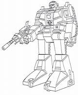 Coloring Rescue Bots Pages Popular sketch template