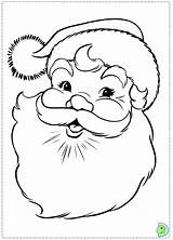 Coloring Santa Dinokids Claus Close sketch template