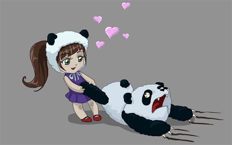 Pin By Nasiha On Pandas Cute Panda Cartoon Panda Wallpapers Panda