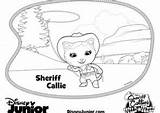 Callie Coloring4free sketch template