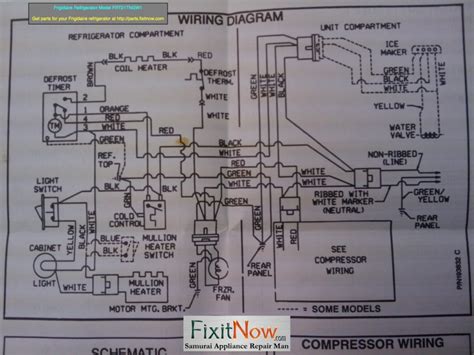 wiring diagrams  schematics appliantology whirlpool refrigerator wiring diagram