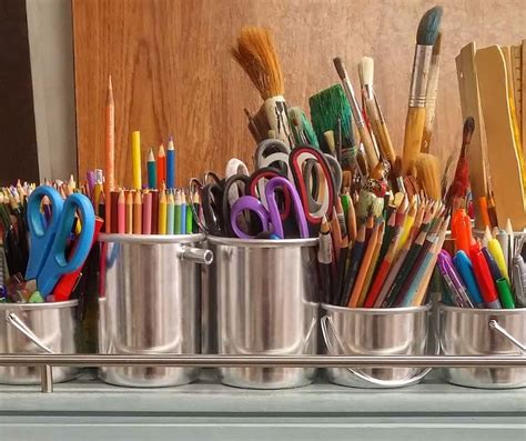 art supplies  haves  preschool kindergarten