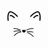 Whiskers Cranial sketch template
