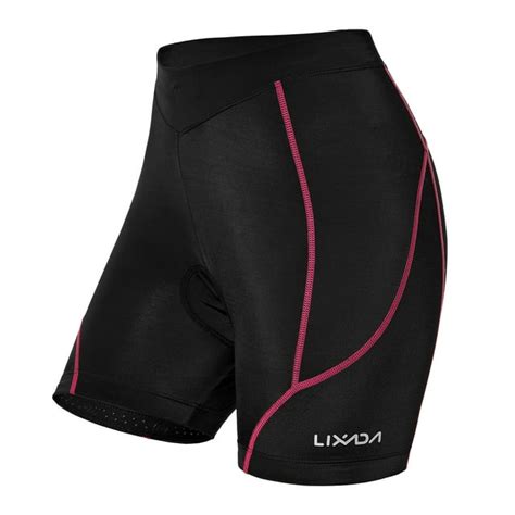 Lixada Women Bike Padded Shorts Cycling 3d Padded Underwear Padding