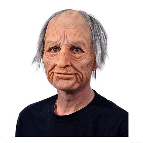Scary Old Man Latex Mask For Halloween All Halloween Costumes