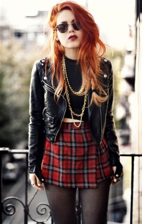 love the pairing of pieces skirt tights jacket midriff turtleneck