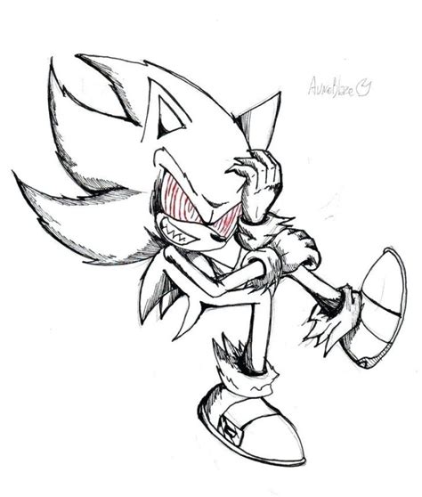 sonicexe coloring coloring pages