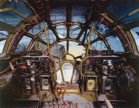 Cockpit Of Boeing B 29 Superfortress Enola Gay National Air And Space
