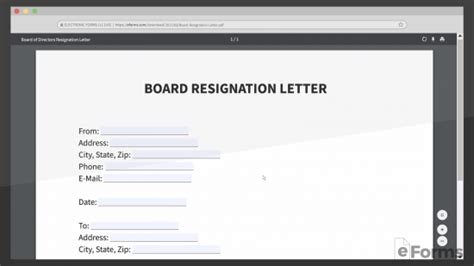 volunteer board sample letter  interest  board position leave