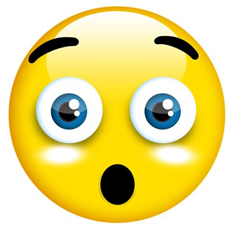shocked emoji clipart   transparent png creazilla