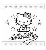 Kitty Hello Rainbow Pages Coloring sketch template