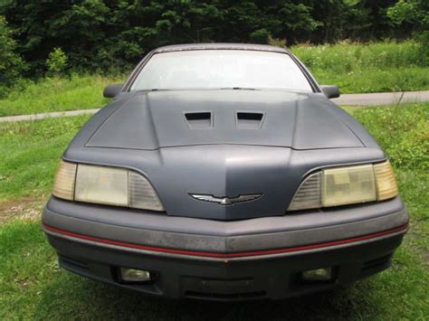 ford thunderbird turbo coupe motortrend car