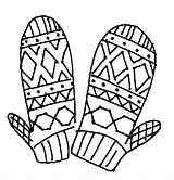 Coloring Scarf Pages Mittens Gloves Brother Colouring Getcolorings Warm Keep Hand Winter sketch template