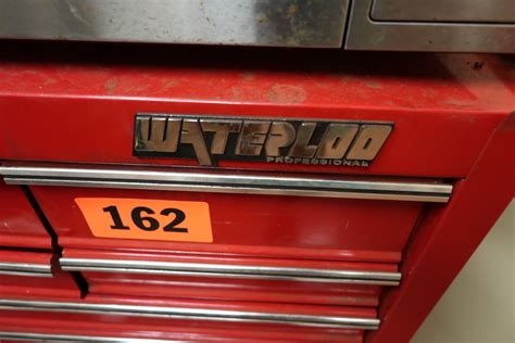 Waterloo Rolling Tool Chest W Multiple Drawers Approx 3 Tall