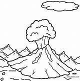 Vulkan Ausmalbilder Cool2bkids Drawings Vulcão Volcanoes Tsunami Natureza Kilauea Drucken Anti Volcanic Malvorlagen Vulcao sketch template