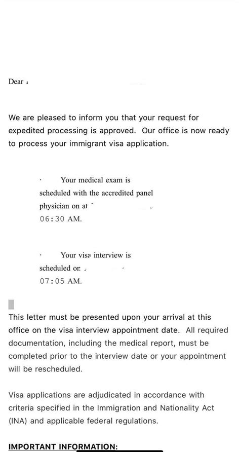 army letter  requesting expedited visa process ead expedite