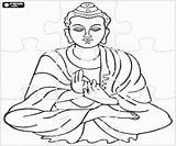 Buda Colorear Gautama Budismo Colorearjunior Rompicapo Religiones Dioses Induismo Religione Puzzles Rompecabezas Hindú Budista Budistas Reli sketch template