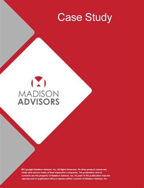case studies madison advisors