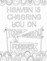 Coloring Lds Cheering Pages Heaven Conference Visit Quotes Week Tomorrow Don sketch template