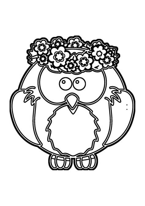 owl coloring pages  personalizable coloring pages