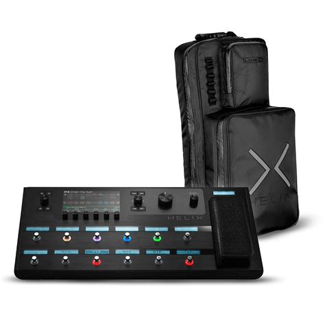 helix multi effects guitar pedal  backpack musicians friend