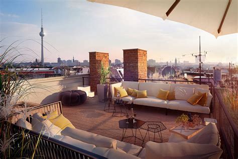 dachterrasse berlin mitte klassischer balkon veranda terrasse von loomilux klassisch homify