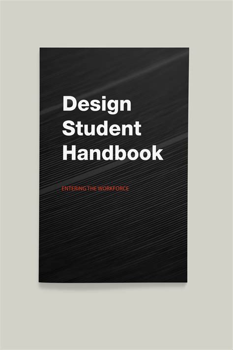 design student handbook  behance