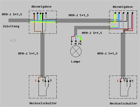 bildergebnis fuer wechselschaltung elektroverkabelung elektroinstallation elektro