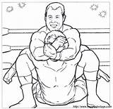 Coloring Wrestling Pages Printable Wwe School Getdrawings Catch Color High Getcolorings sketch template