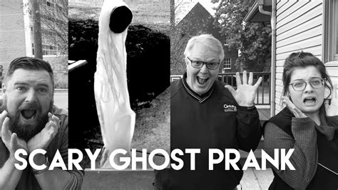 scary ghost prank  drone youtube