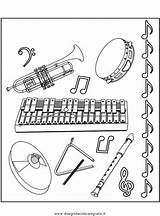 Strumenti Musicali Musikinstrumente Musique Malvorlage Misti Instrumente Malvorlagen Instrumentos Colorare Diverse Ausmalen Coloriages sketch template