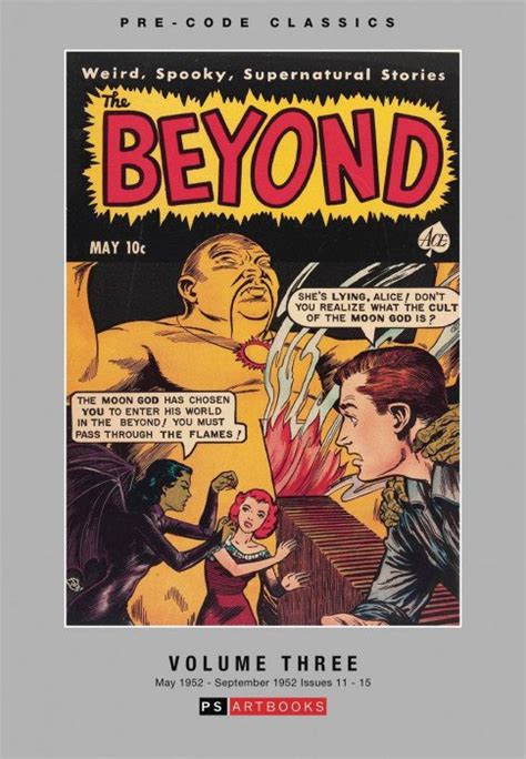 pre code classics the beyond hard cover 3 ps artbooks comic book