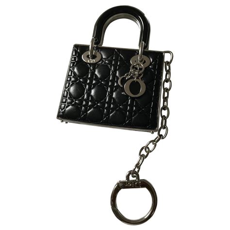 christian dior bag charms black ref joli closet