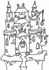 Castle Coloriage Colorat Castelo Planse Desene Castillos Kolorowanki Zamki Atormentadas Ninos Haloween Castillo Pintar Hantee Dla Castles Hallowen Halloween1 P47 sketch template