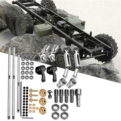 full metal rc upgrade parts accessories set  wpl  wd rc military truck unbranded rc