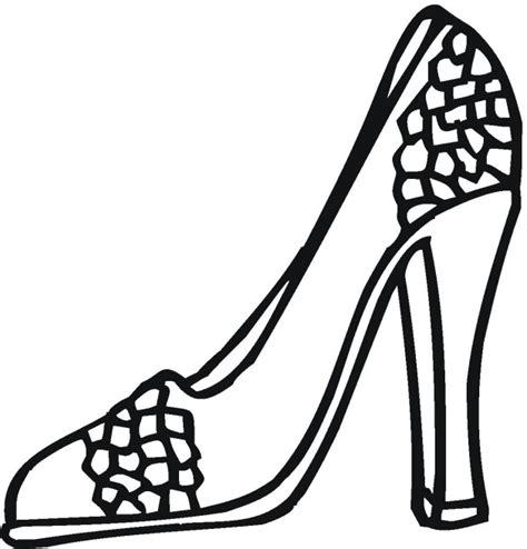 high heel coloring pages  getcoloringscom  printable colorings