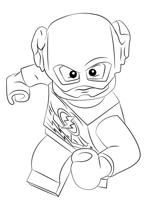 easy  print flash coloring pages lego coloring pages lego