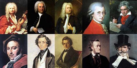 ¿quiénes Son Los 10 Más Grandes Compositores De Música Clásica
