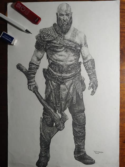 finally    god  war drawing rgodofwar