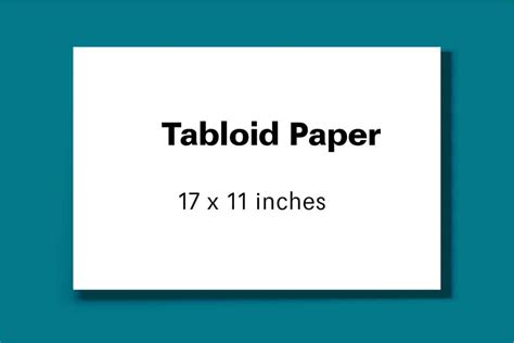 tabloid paper size measuringknowhow