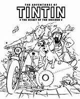 Tintin Printable Snowy Dog Learny Unicon sketch template